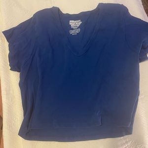 BIG BUD PRESS Cropped Vneck Shortsleeve 4X